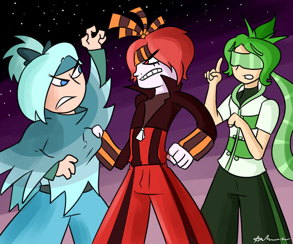 Triplets Deviantart Triplets IN SPACE by AndrewMartinD on DeviantArt