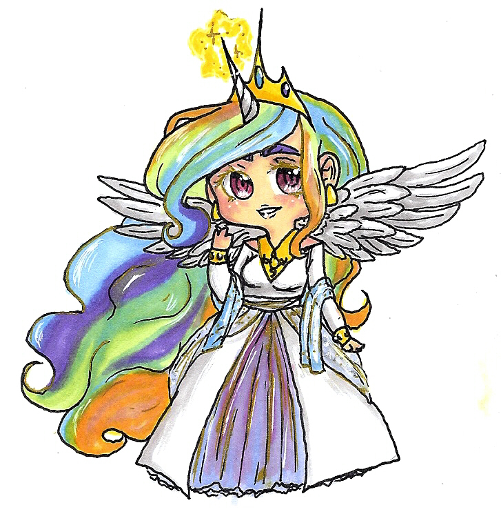 Princess celestia sticker