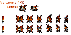 PMD Sprite - #637: Volcarona by LaraGhost