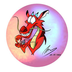 Mushu and Cri-cri