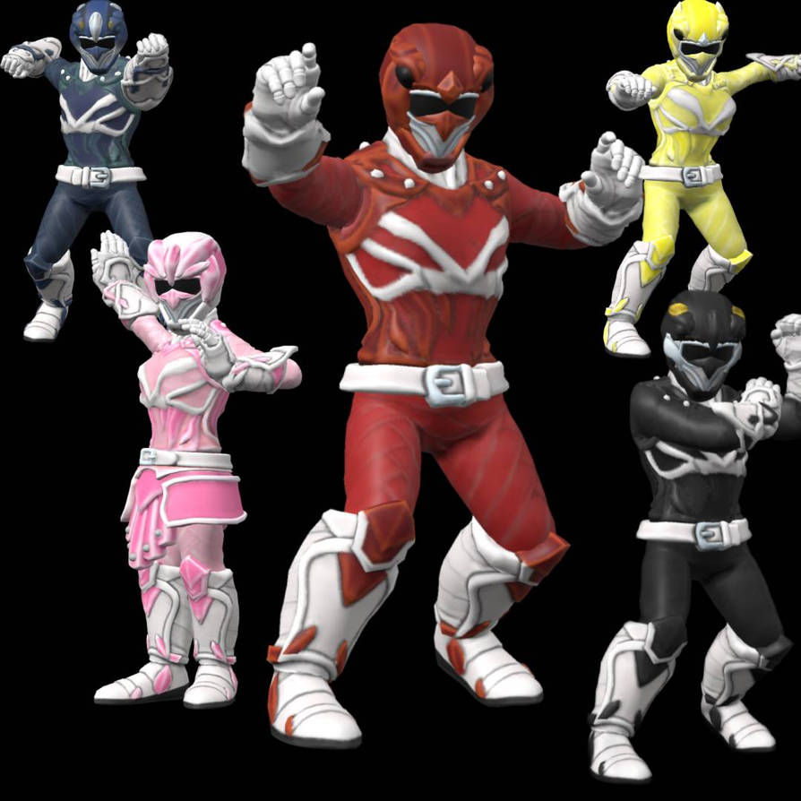 Boku no Ranger Academia group pose by silentfighter06 on DeviantArt