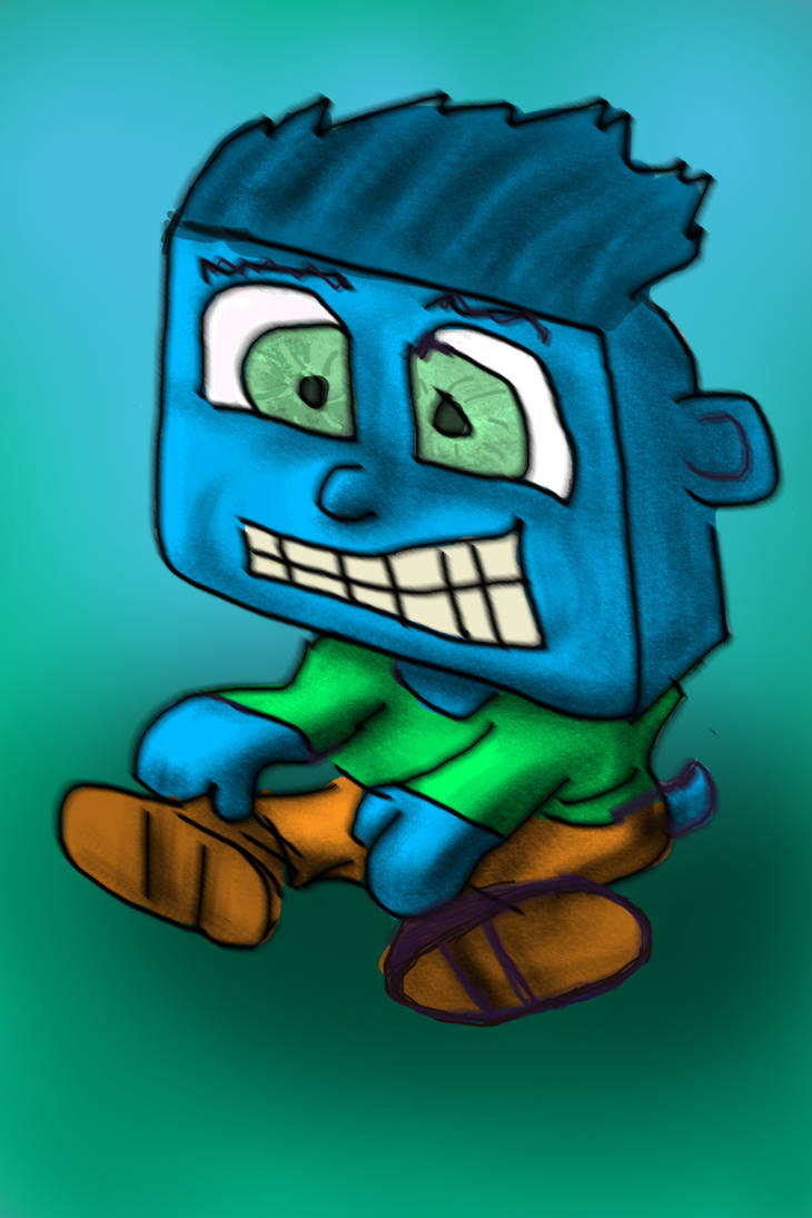 Square Smurf by McBacke on DeviantArt