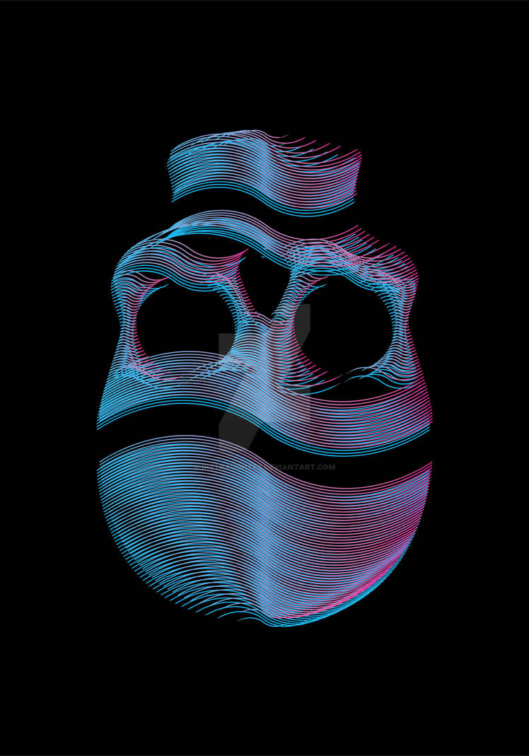 SkullBlendDistorted by Distraughtfs on DeviantArt