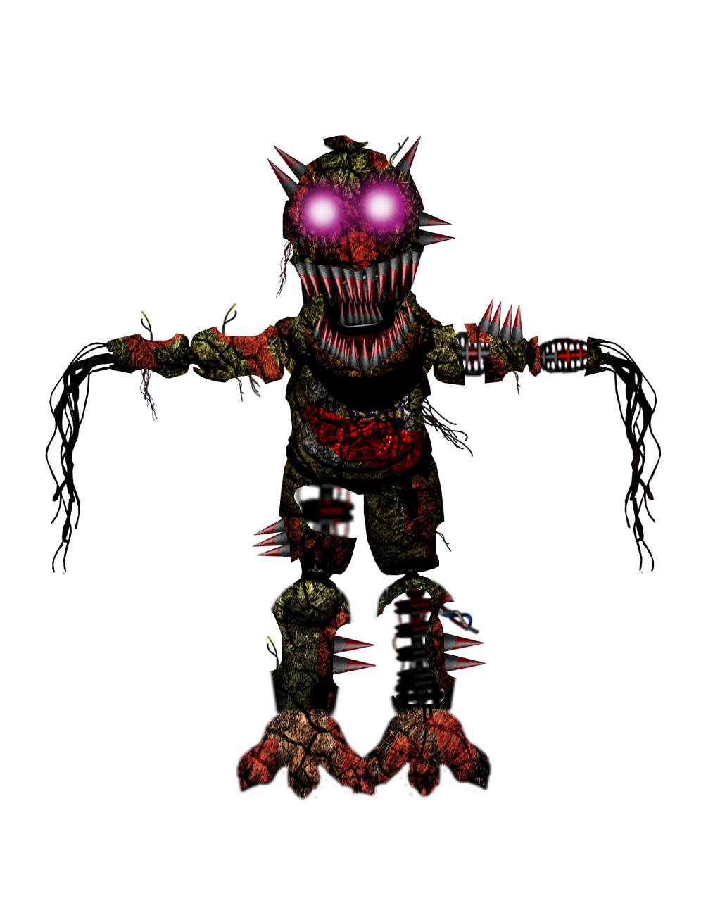 Withered Foxy (FNaF 1) by LukasEmanuel12 on DeviantArt