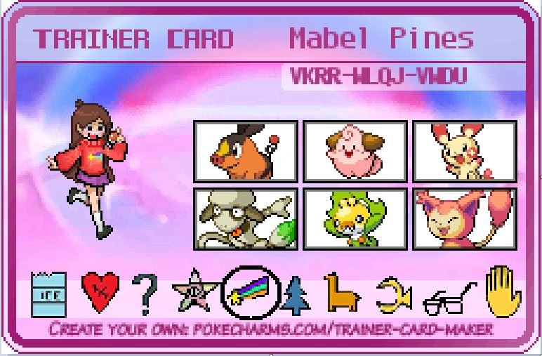 Pokemon Trainer Mabel Pines