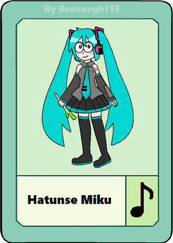 Hatsune Miku Pow Card