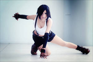 trademark pose: Tifa Lockhart