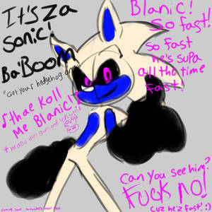 Blanic the BLEHgehog!