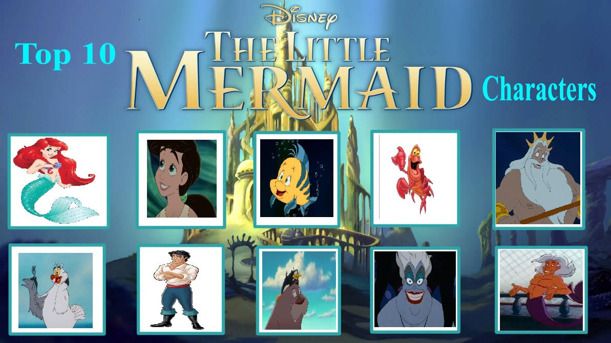 The Little Mermaid Characters 2025