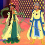 Magnefico and Ameya (Arabian Nights style)