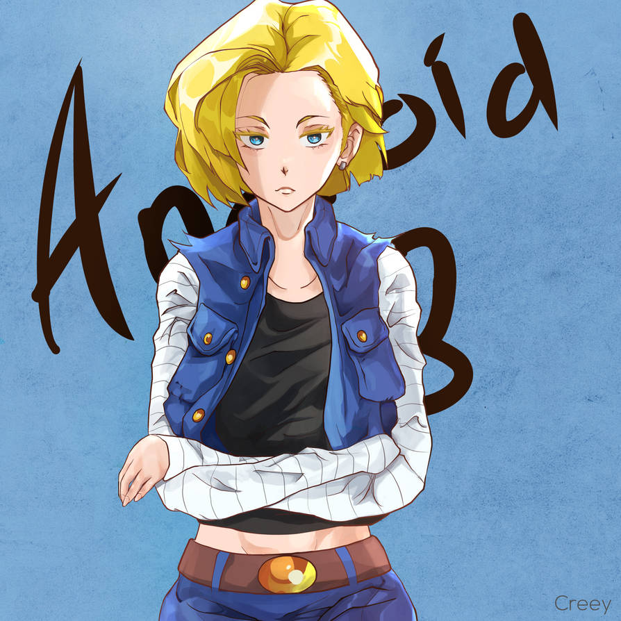 Heart Android 18 Android 18 Fanart by Crey by Kreey00 on DeviantArt