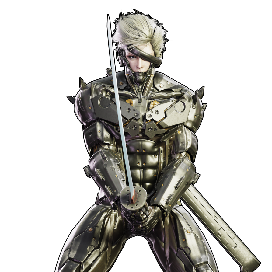 Raiden - Metal Gear Rising - Render by Hunicrio on DeviantArt