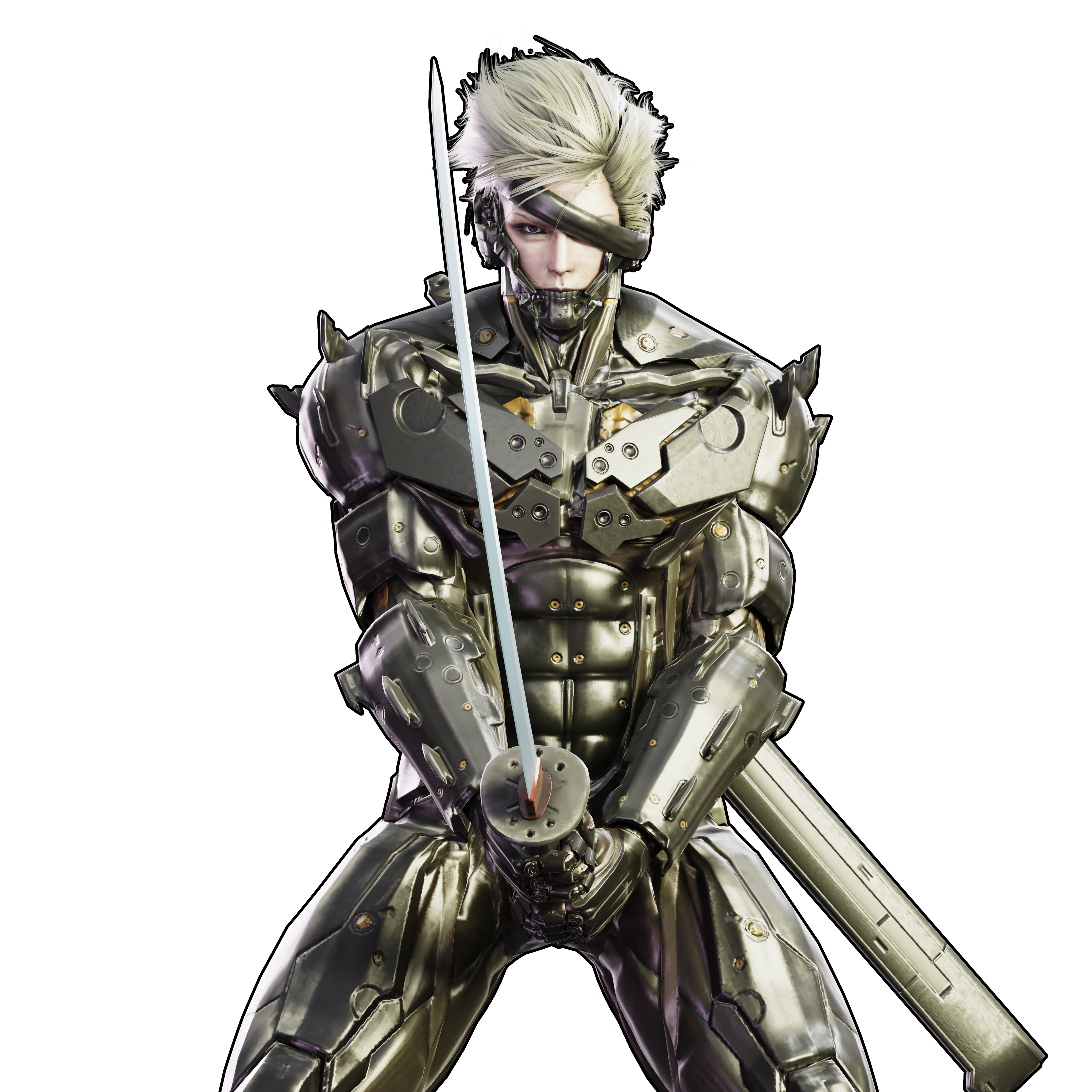 Metal Gear Rising: Revengeance - Raiden by geekyglassesartist on DeviantArt