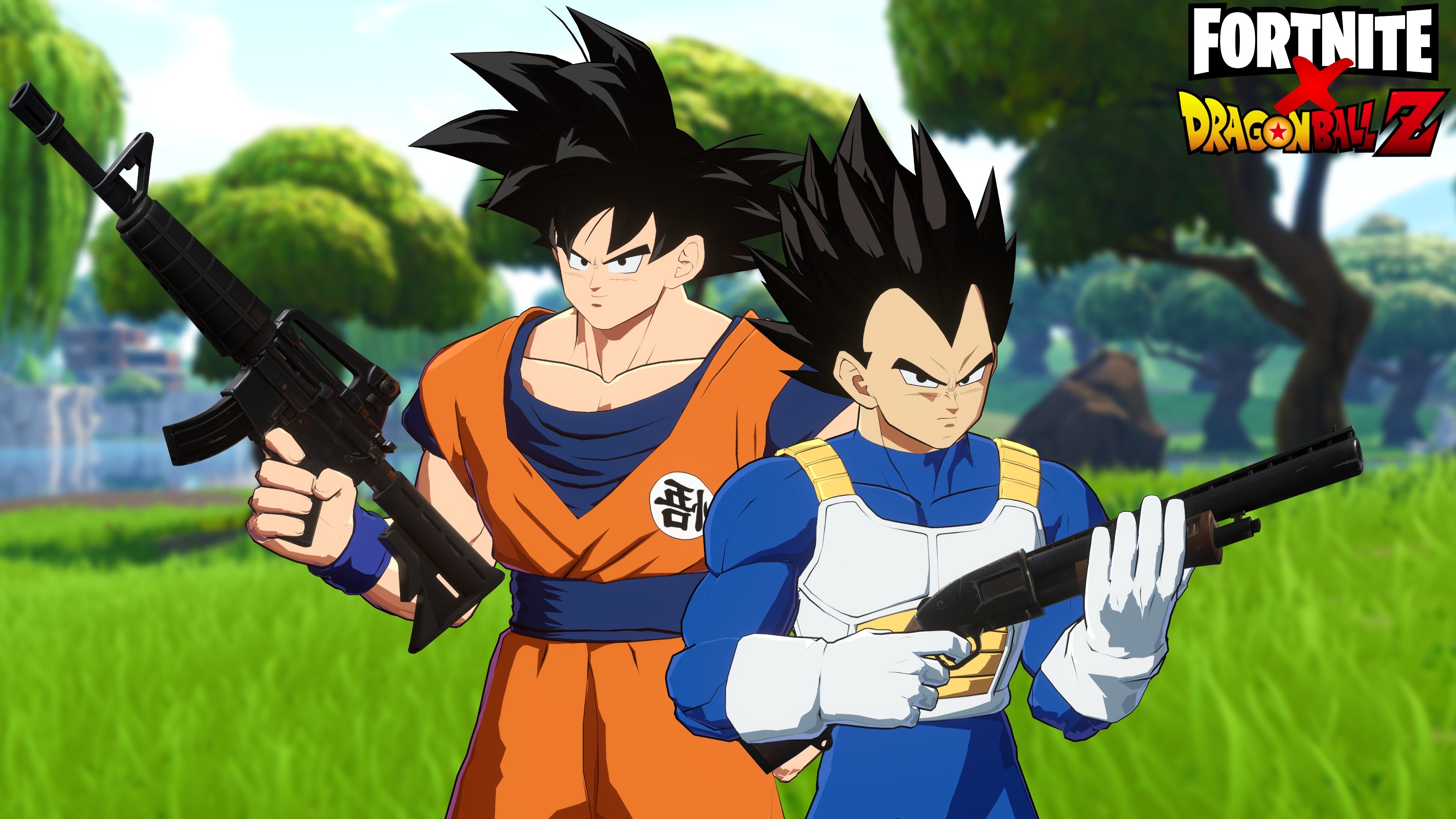 Fortnite x Dragon Ball Features Son Goku, Vegeta, and More