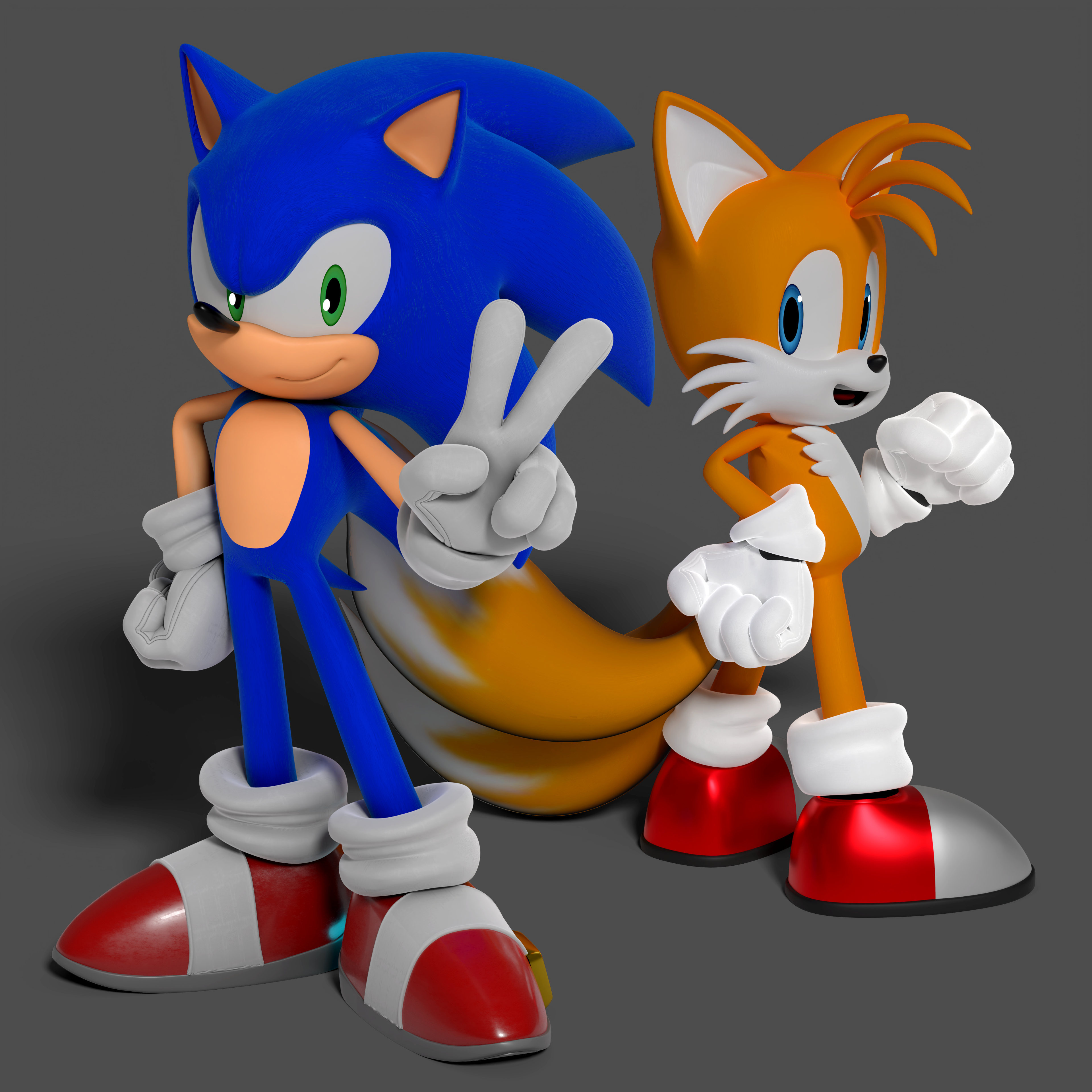 Tails - Sonic 06 Main Render by bandicootbrawl96 on DeviantArt