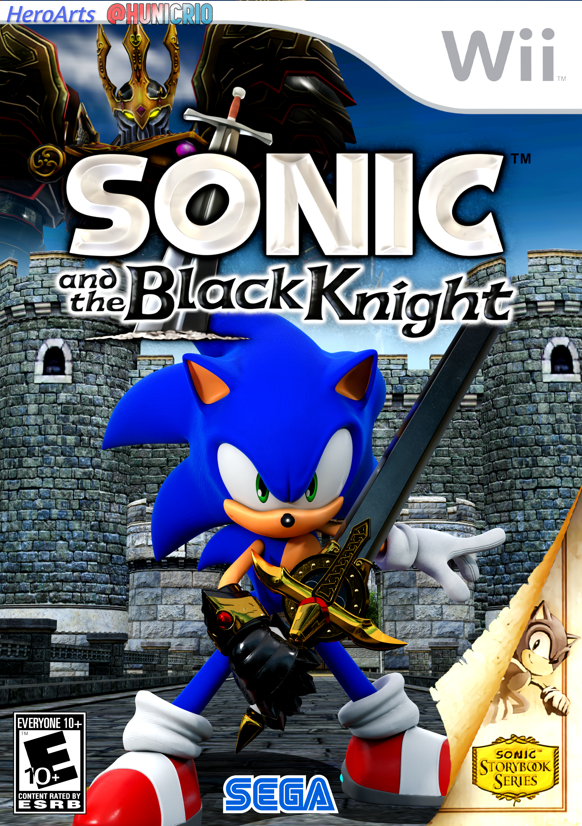 Sonic and the Other Black Knight, Sonic the Hedgehog