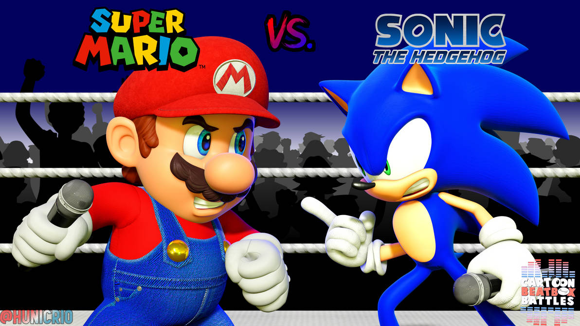 Mario Vs Sonic - Cartoon Beatbox Battle by Hunicrio on DeviantArt