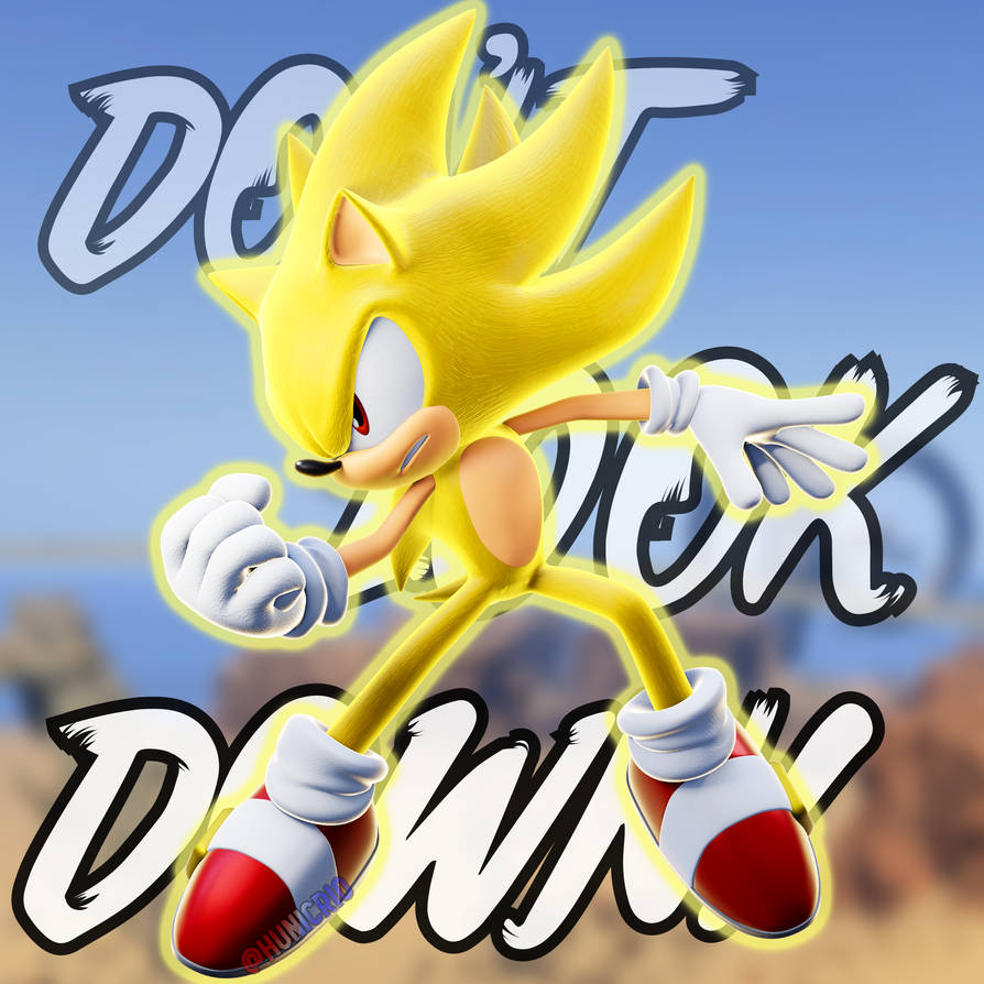 New Super Sonic (Sonic Frontiers Update 3 Render) by blue007prime on  DeviantArt