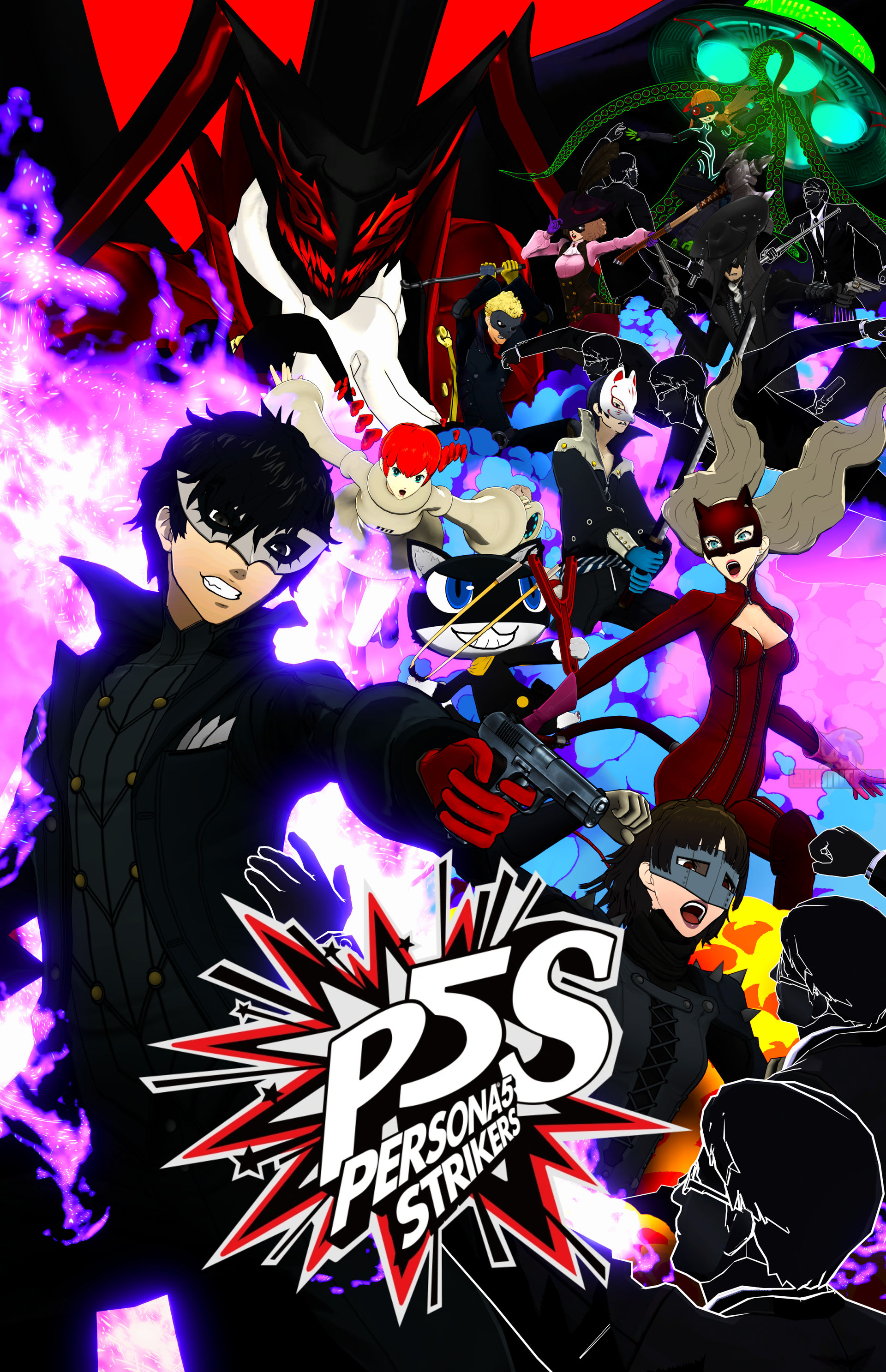 Persona 5 Strikers By Hunicrio On DeviantArt persona-5-strikers-by-hunicrio-on-deviantart