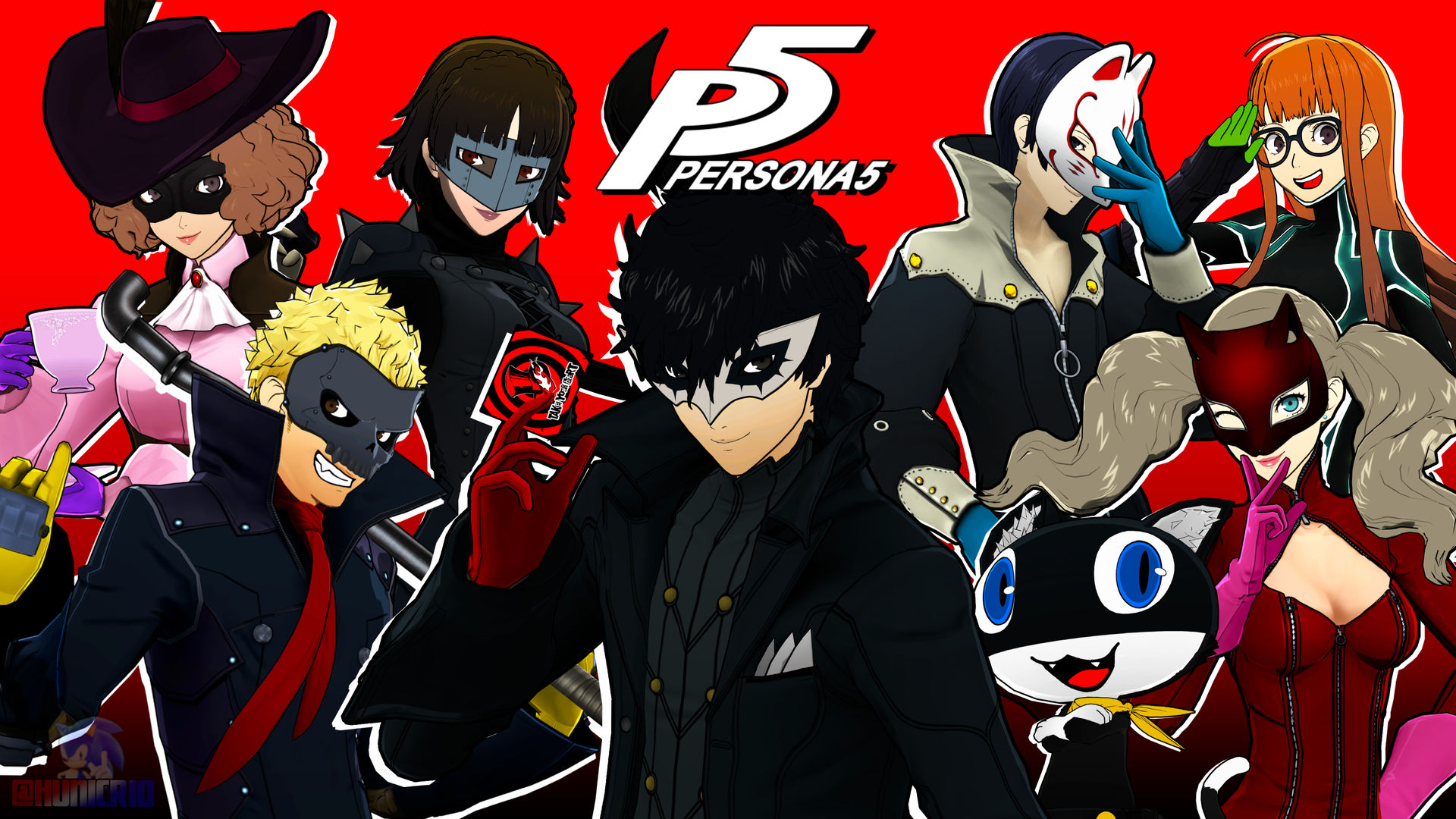 Persona 5 The Phantom X by Hatredboy on DeviantArt