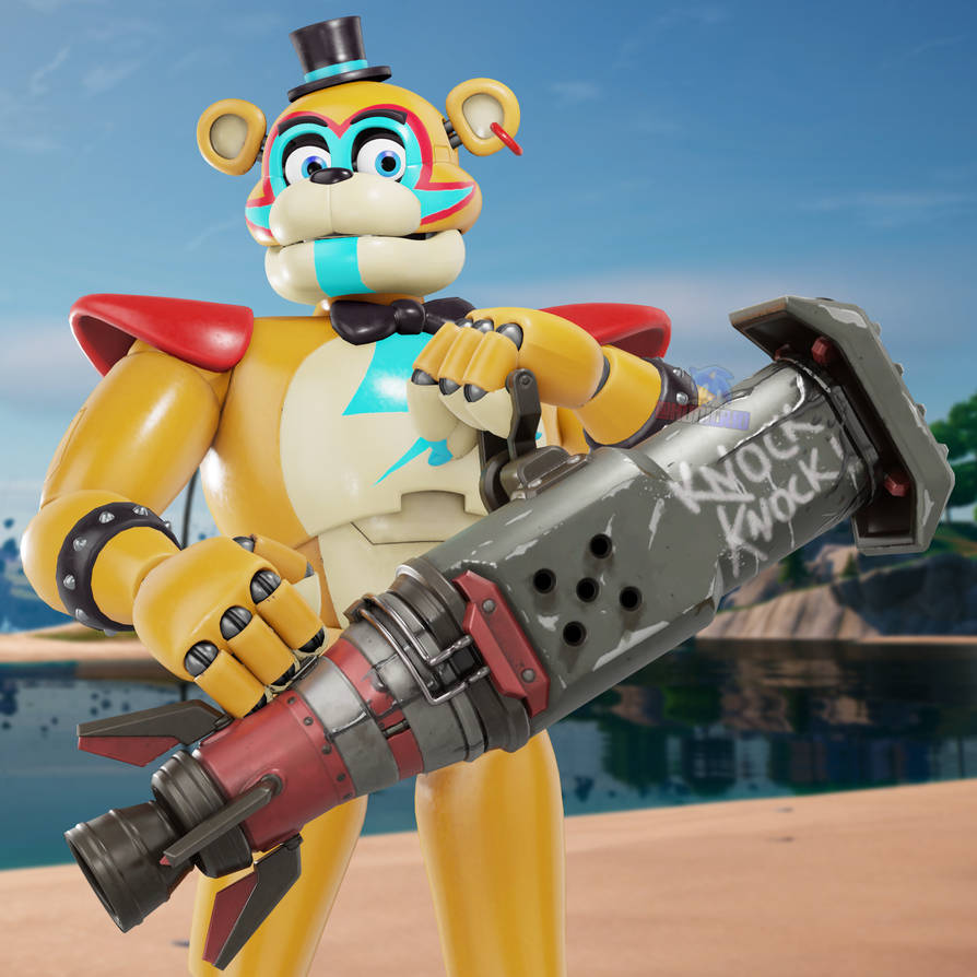 Glamrock Freddy In Fortnite by Hunicrio on DeviantArt