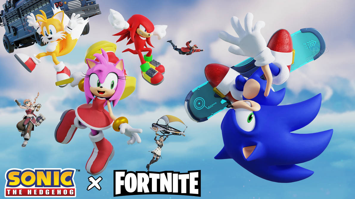 Sonic Joins Fortnite by Hunicrio on DeviantArt