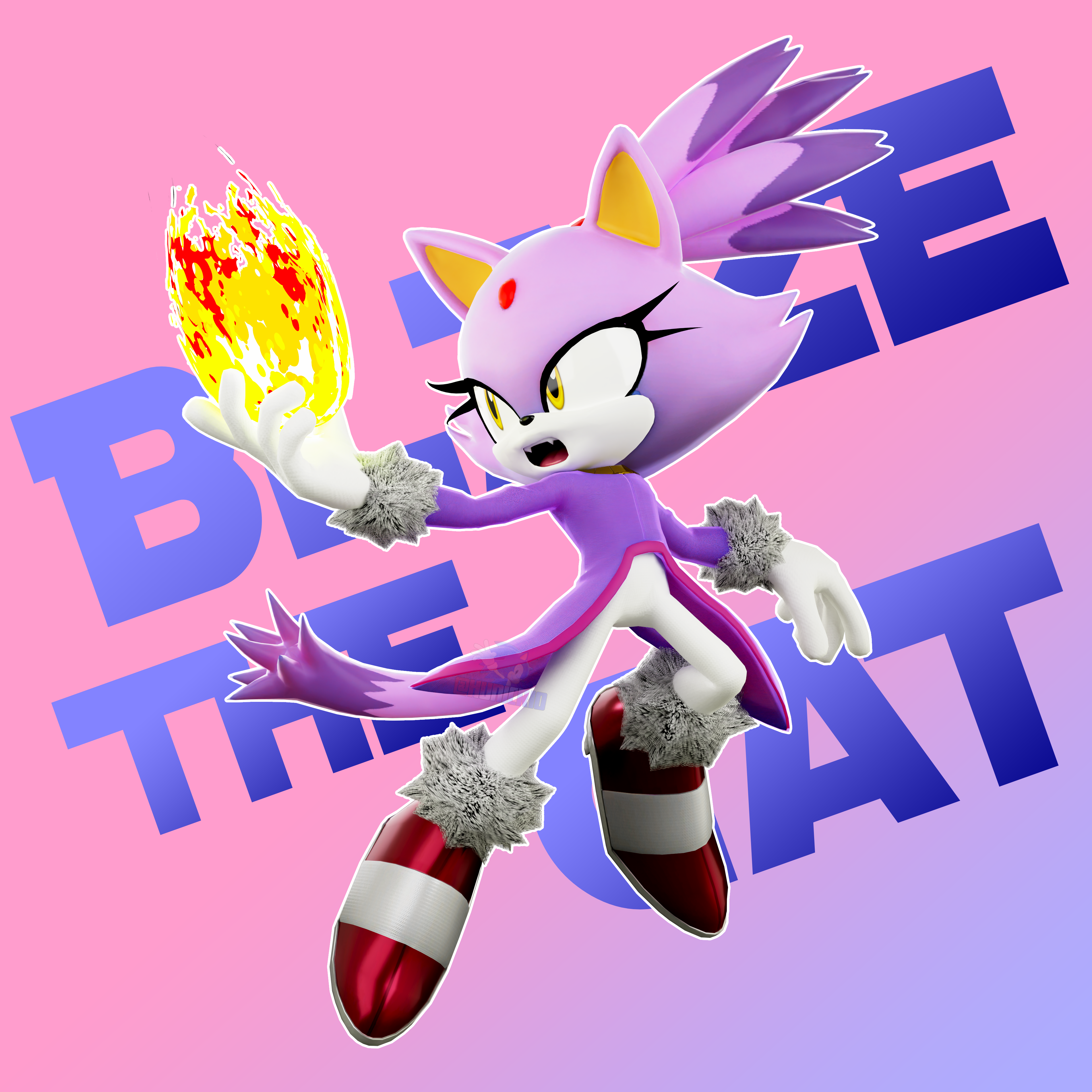 Kasi The Hedgehog and Zoomer The Sonic Chao by RaymanxBelle -- Fur