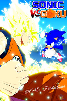 Sonic VS Goku [@KAD Productions]