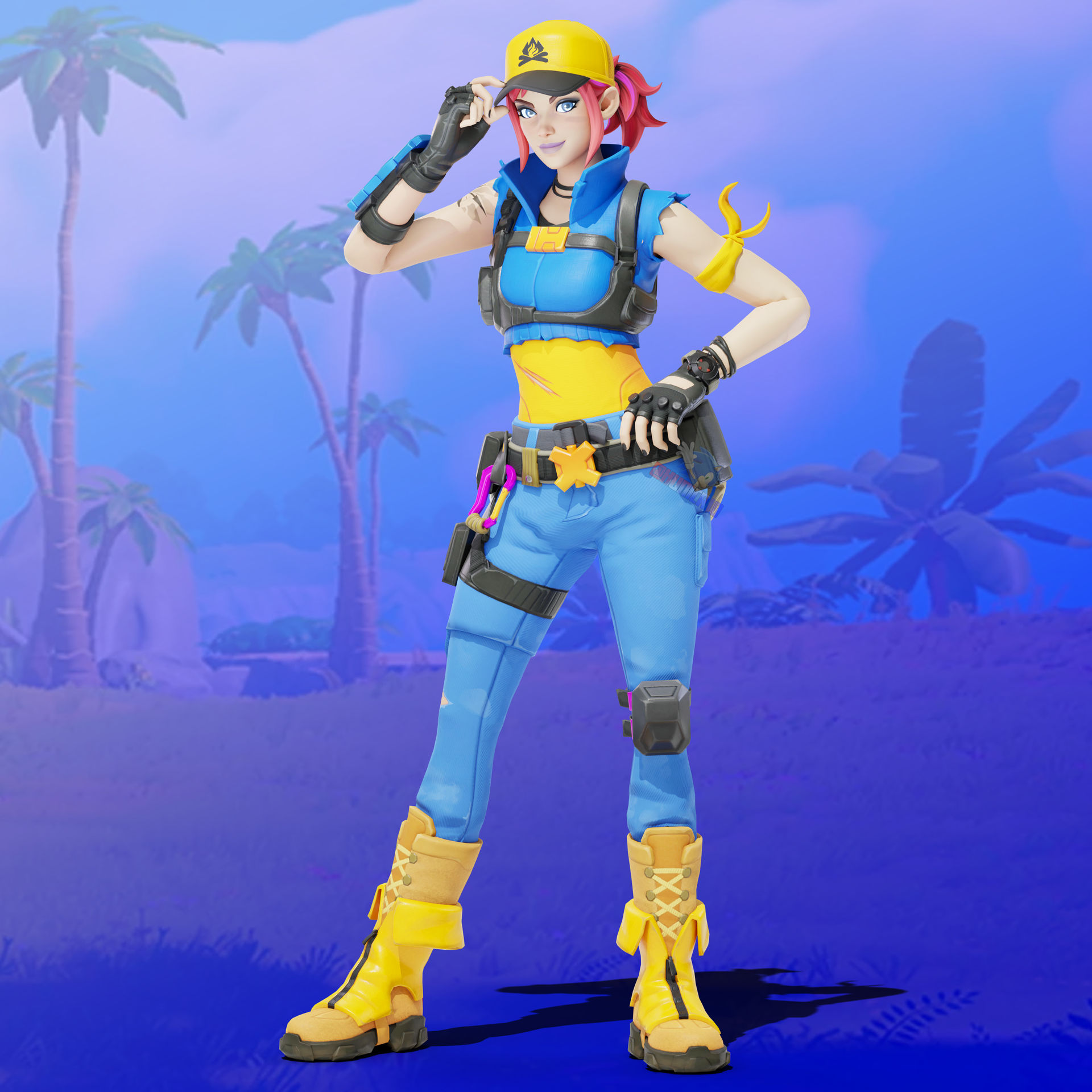 Explorer Emilie Fortnite by Hunicrio on DeviantArt