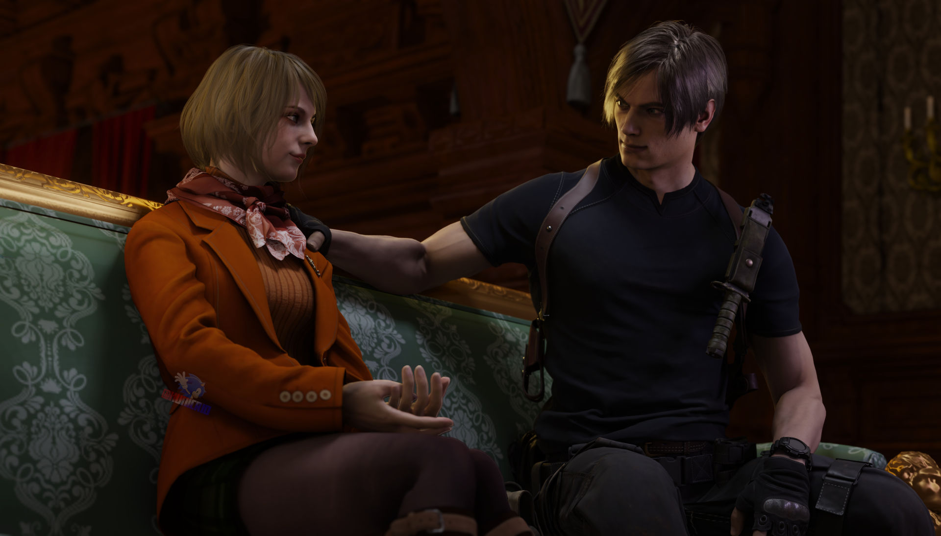 Leon Comforts Ashley - Resident Evil 4 Remake by Hunicrio on DeviantArt