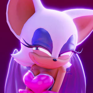 Rouge The Bat Smug