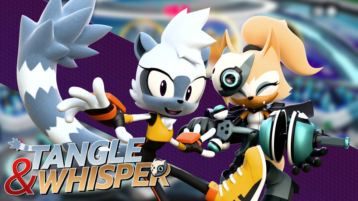 Tangle And Whisper Sonic Racing Crossworlds by Hunicrio on DeviantArt
