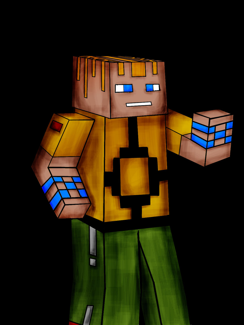 Craftmine Character Minecraft character art by HaydenR999 on DeviantArt