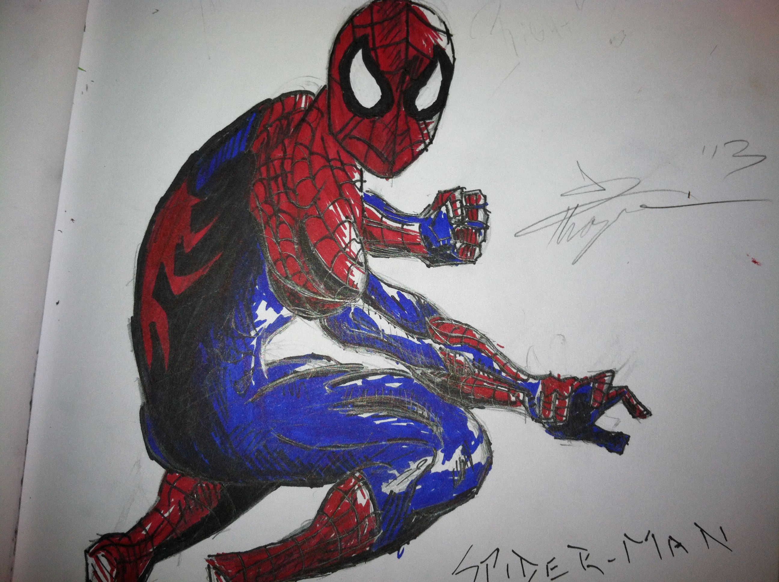 Spider-Man: Sharpie