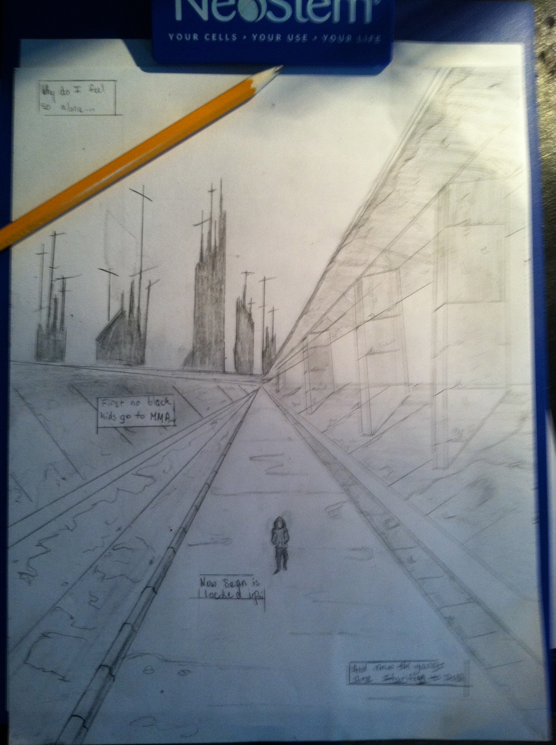 My 1st page of my comic.