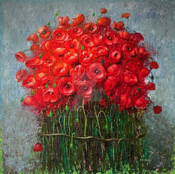 ''Planet of red poppies''