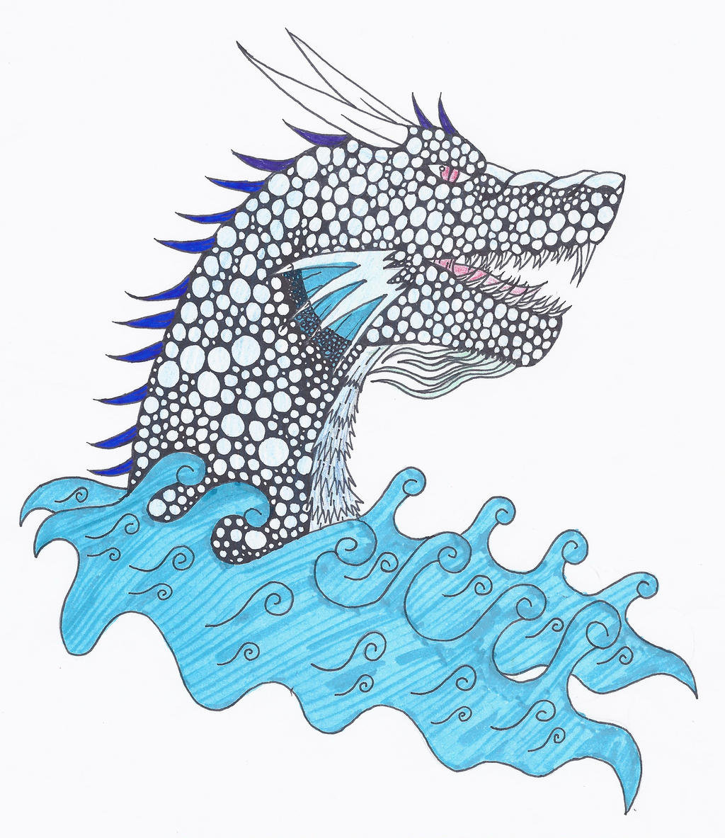 Water Dragon Shirt Design