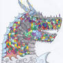 Elemental Rainbow Dragon Shirt Design