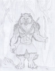 Talon The Shinobi Werewolf