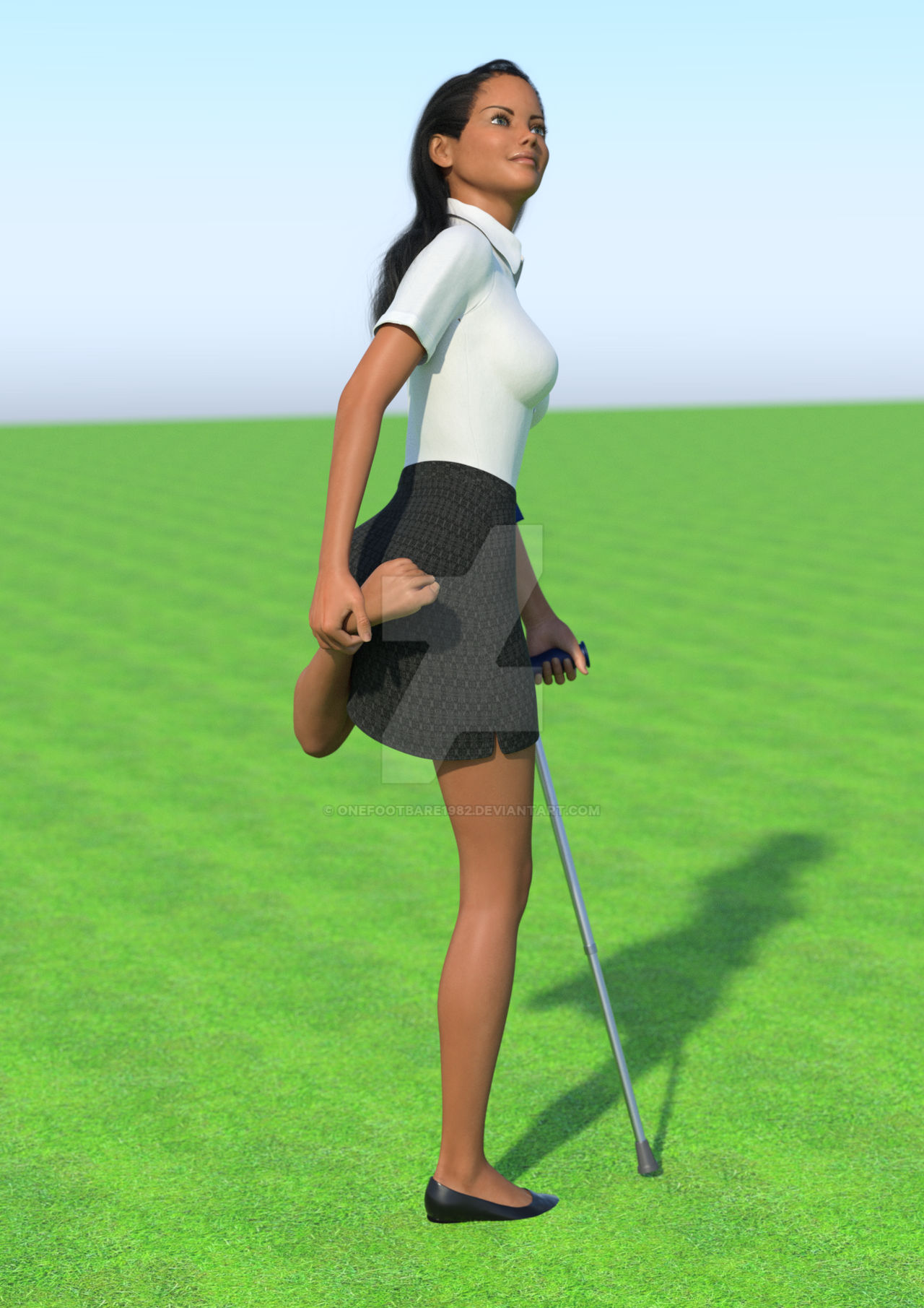 Leg Modification Deviantart Suniday Deformed leg by Onefootbare1982 on DeviantArt