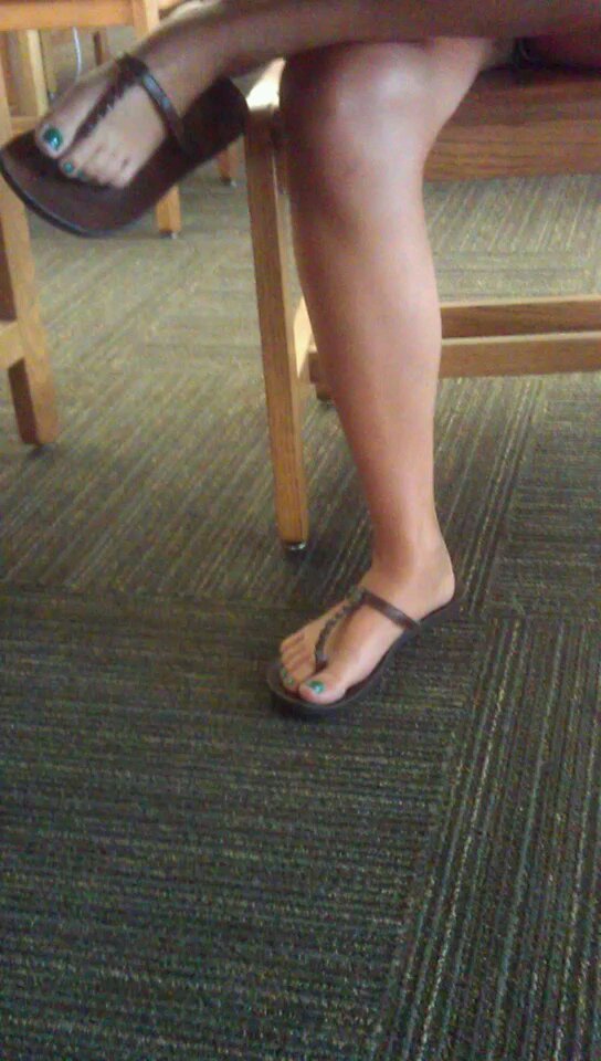 Yadi's legs and beautiful feet 2