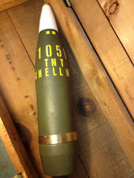 105 mm M1 artillery shell