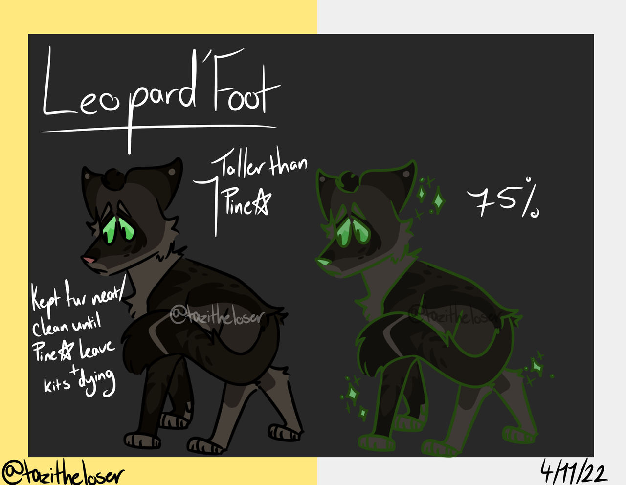 Leopard'Foot by TaziTheLoser on DeviantArt