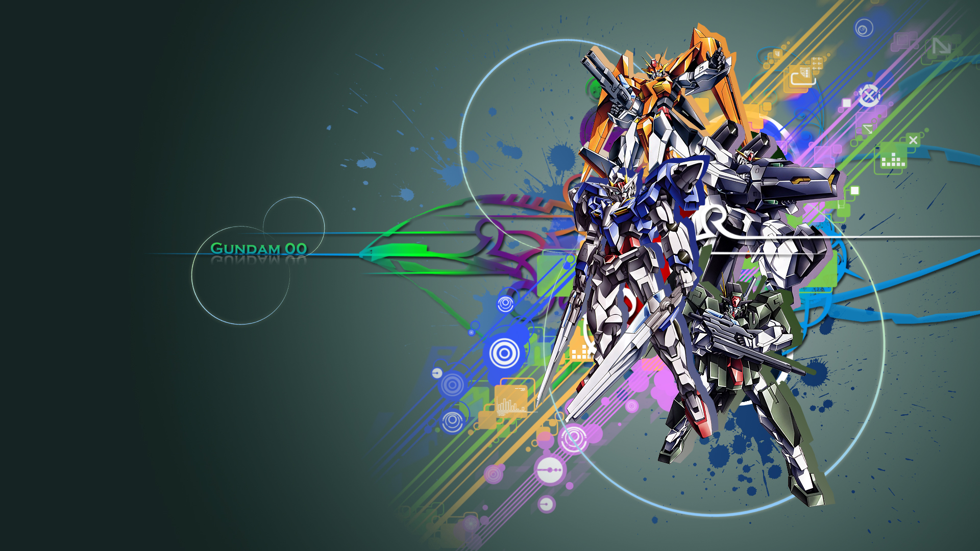 gundam 00 desktop