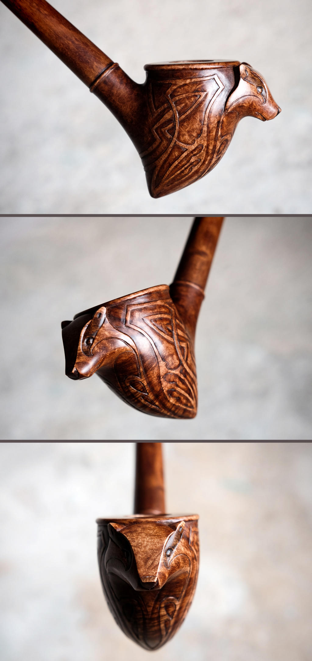Badger pipe by Arcangelo-Ambrosi