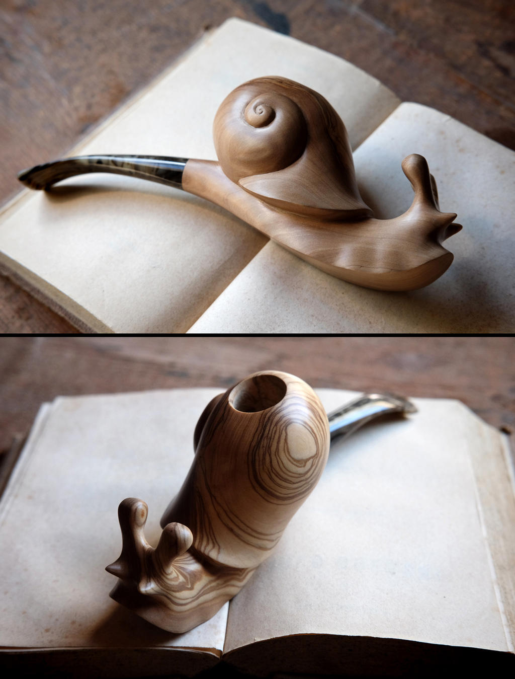 Snail pipe by Arcangelo-Ambrosi