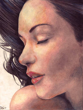 Portrait in Colored Pencil