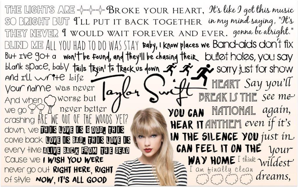 Taylor Swift Lyric Wallpaper By Mysgirl On Deviantart Taylor Swift Lyric Wallpaper By Mysgirl On Deviantart