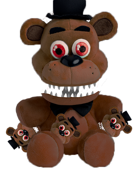 Nightmare top freddy plushies