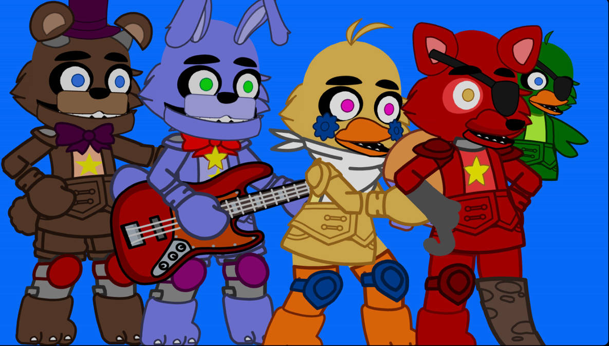 My Fnaf Pizzeria Simulator Designs by APRILFOOLFOREVER on DeviantArt
